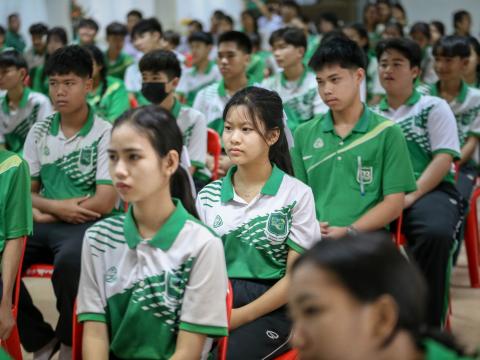 โครงการฝึกอบรมเยาวชนขับขี่ปลอดภัยเสริมสร้างวินัยจราจร ประจำปี 25