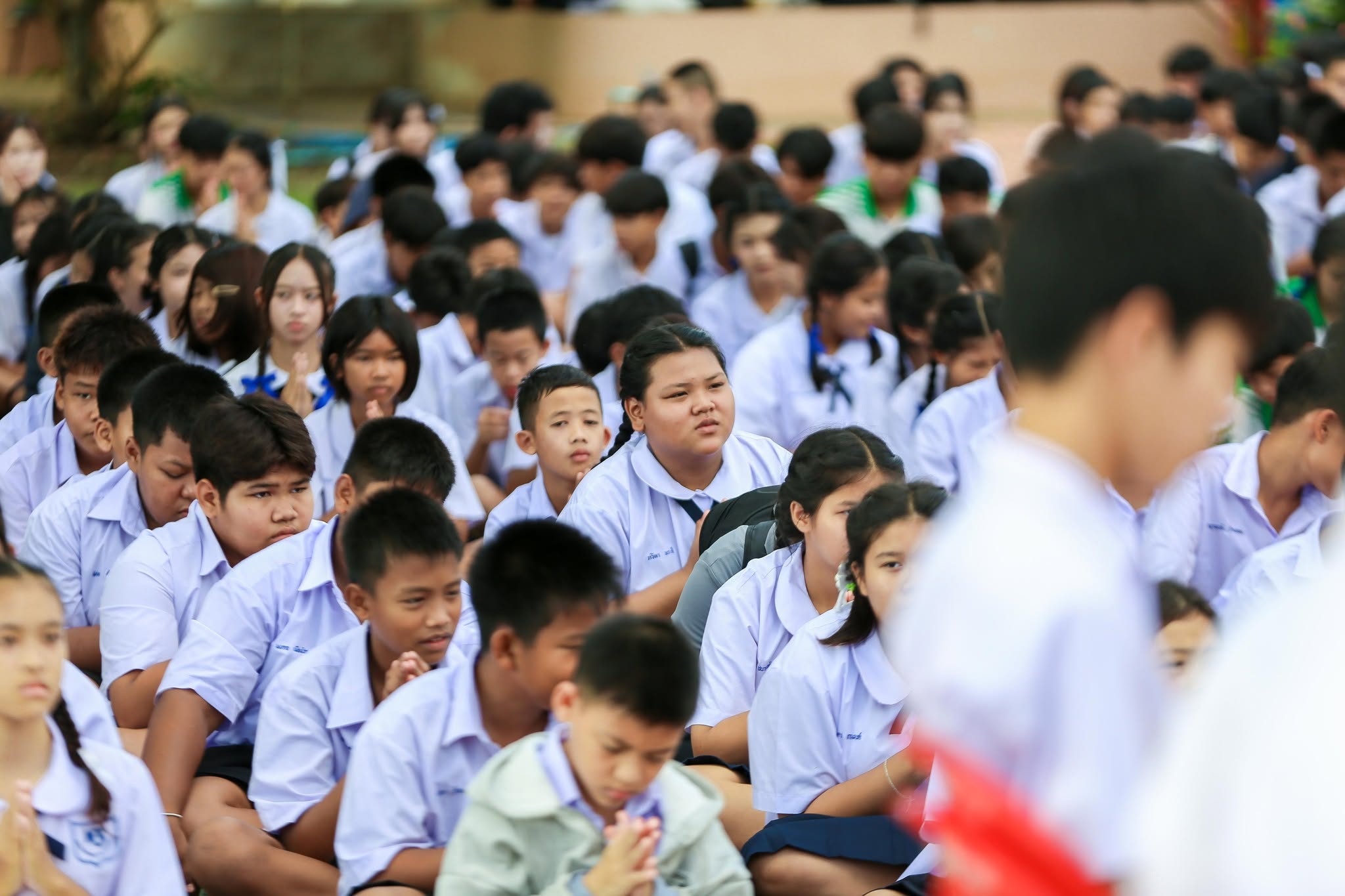 พิธีบวงสรวงสิ่งศักดิ์สิทธิ์ประจำโรงเรียน