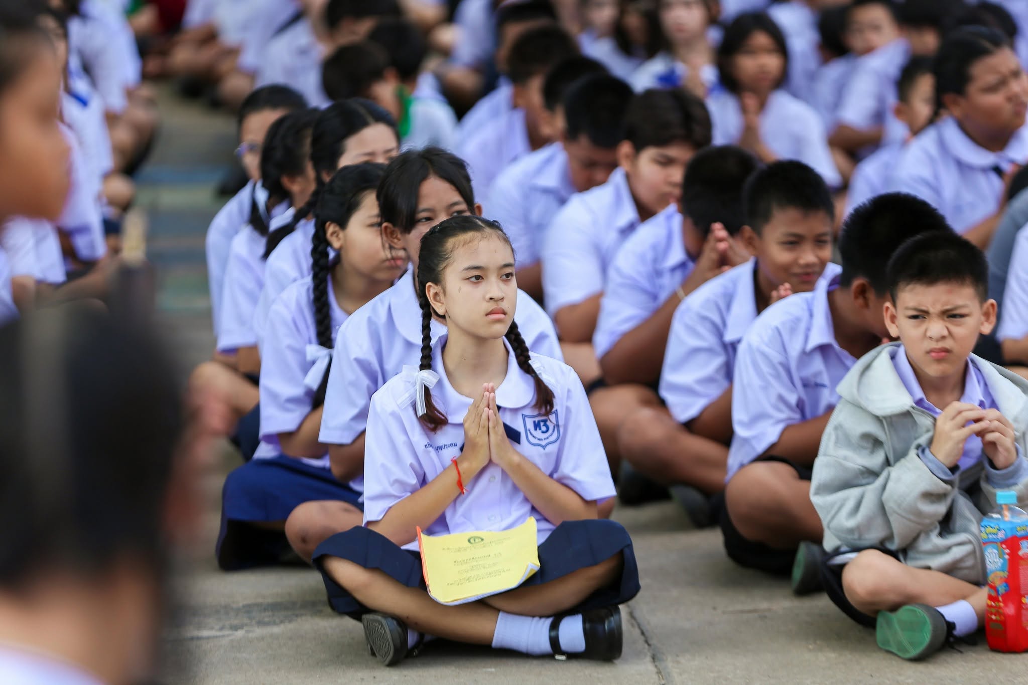 พิธีบวงสรวงสิ่งศักดิ์สิทธิ์ประจำโรงเรียน
