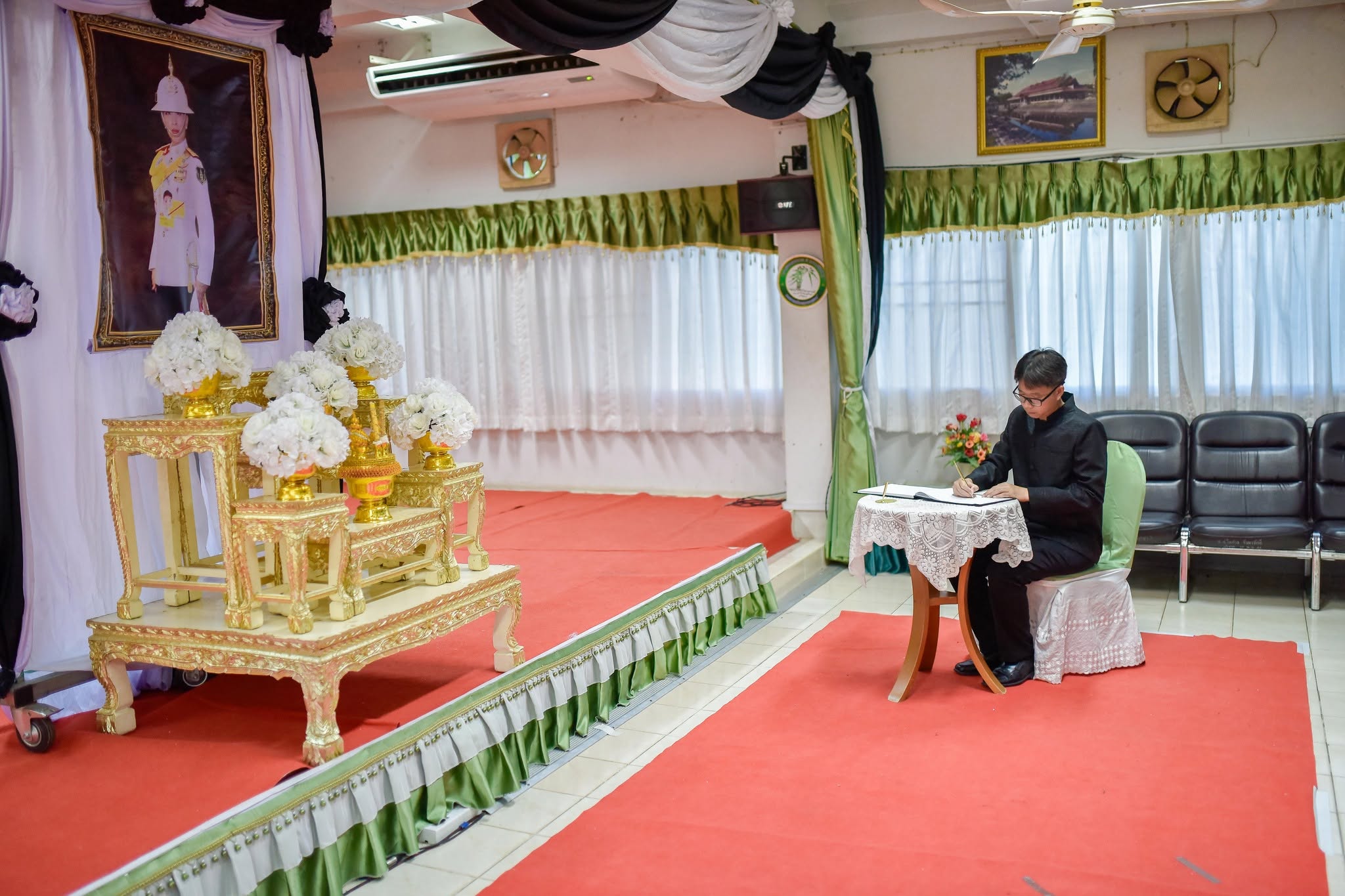 แสดงความอาลัยถวายแด่ สมเด็จพระเจ้าลูกเธอ