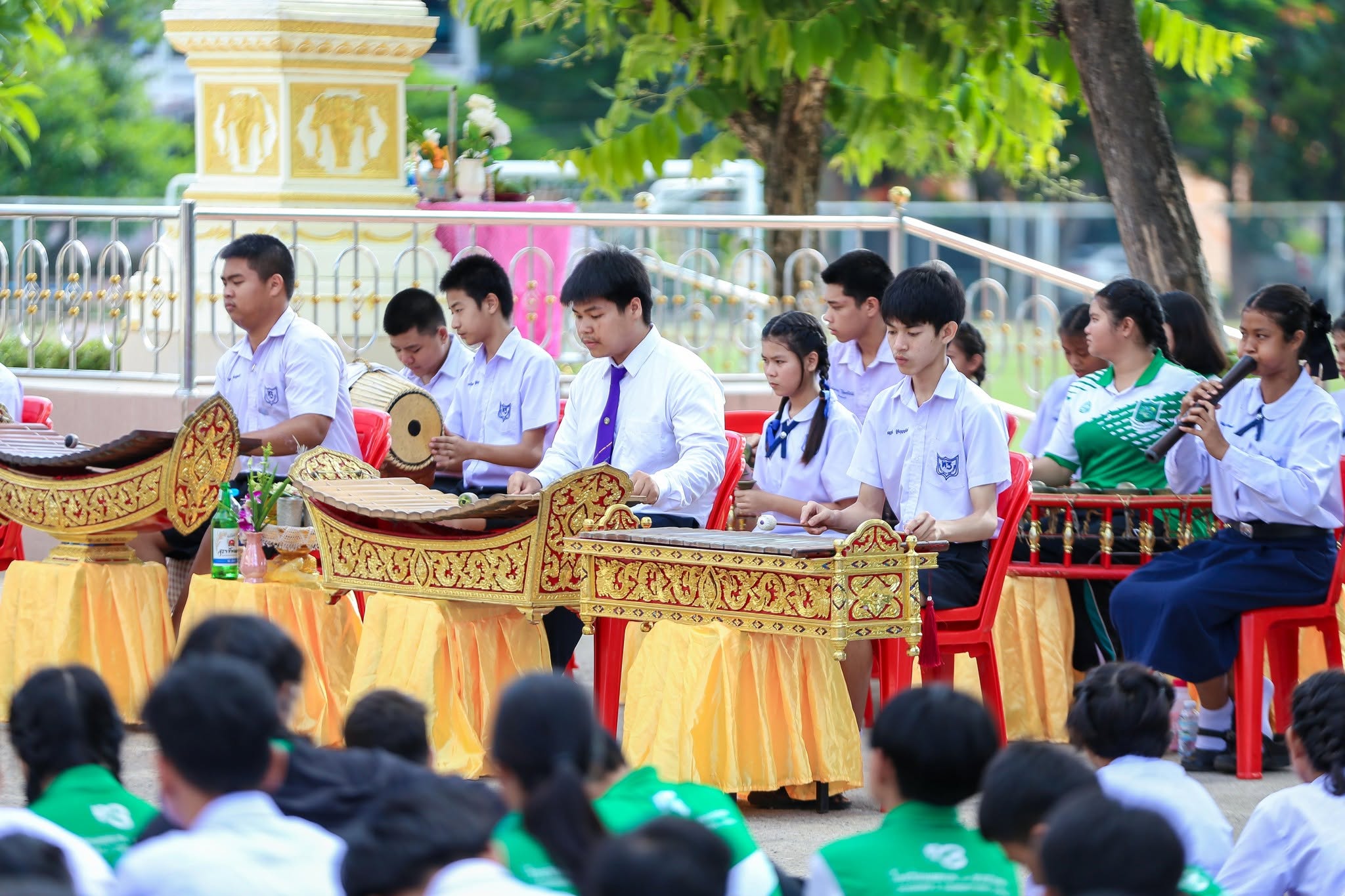 พิธีบวงสรวงสิ่งศักดิ์สิทธิ์ประจำโรงเรียน