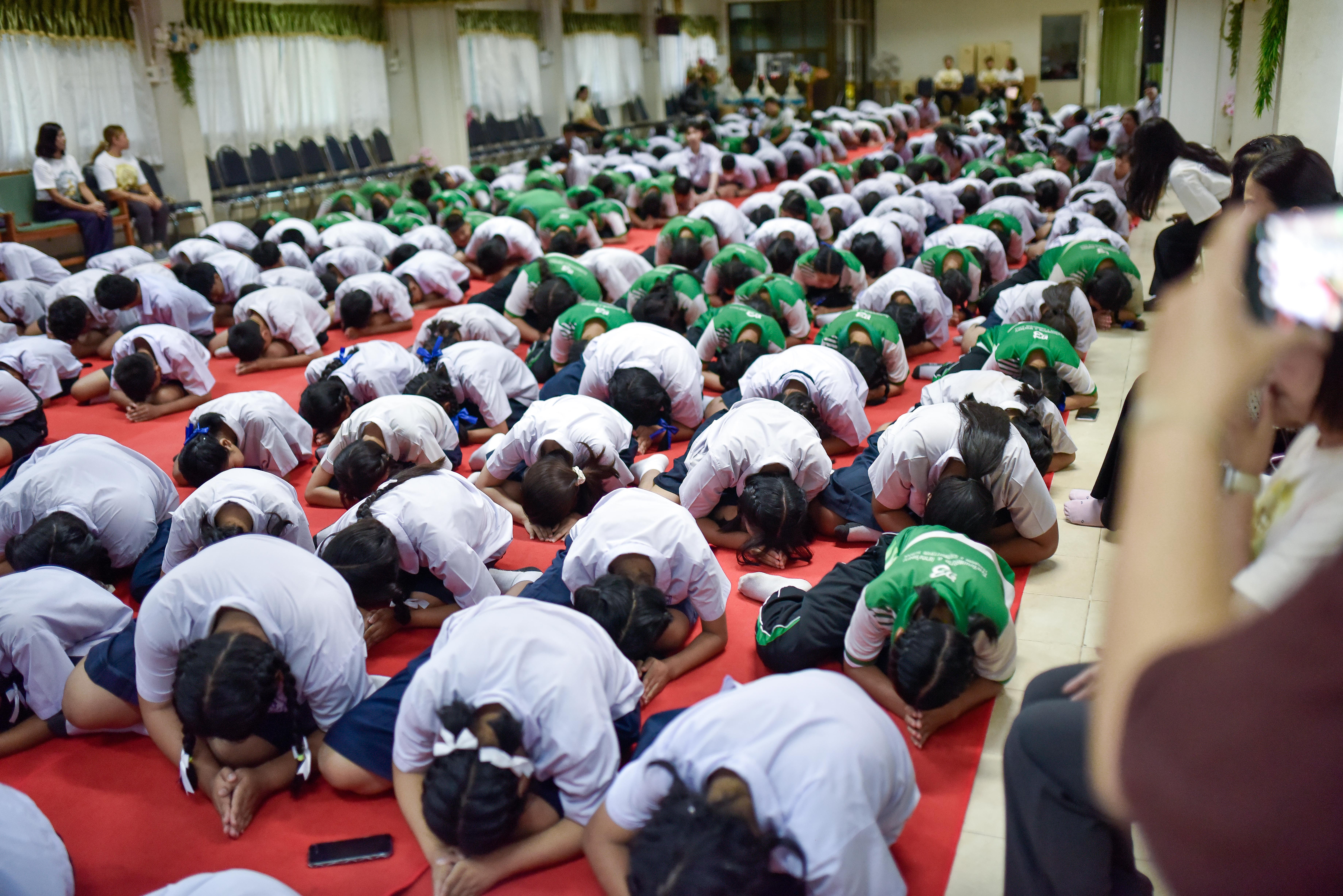 📢 โรงเรียนเทศบาล ๓ (ชาญวิทยา) จัดอบรมหลักสูตร “วิถีสมาธิ”