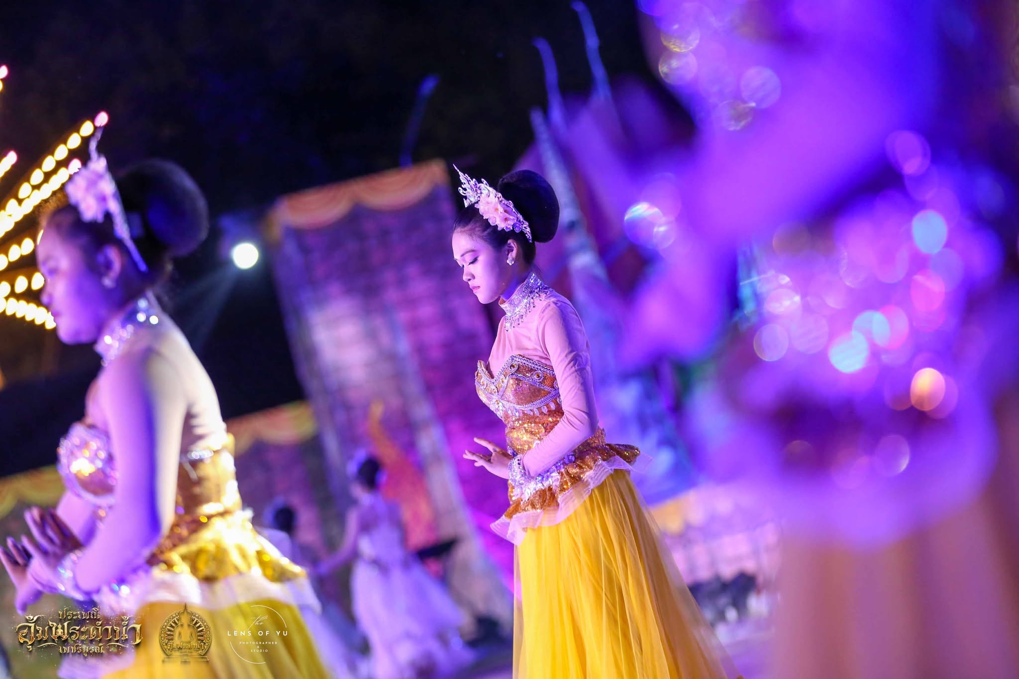 การแสดงแสงสีเสียงเวทีกลางน้ำ ประเพณีอุ้มพระดำน้ำ 2569